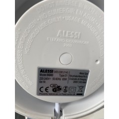 ALESSI SG63 W Citruspresser 85W Hvid - Elegant, Effektiv og Uundgåelig til Friskpresset Juice!